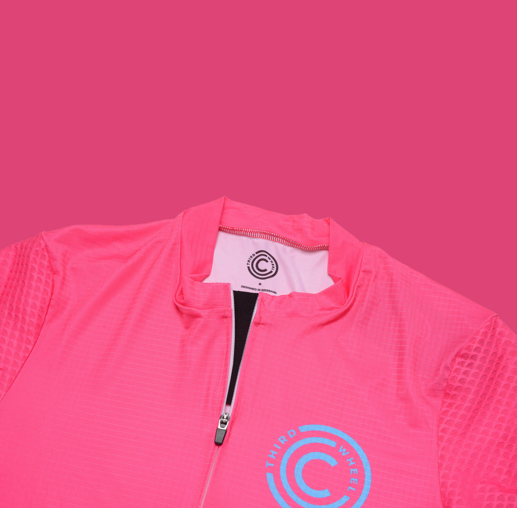 TWC Pink Cycling Jersey